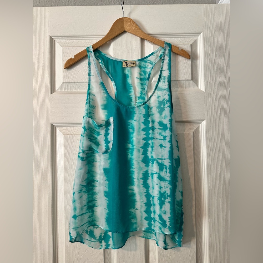 Show me your Mumu type die tank top.